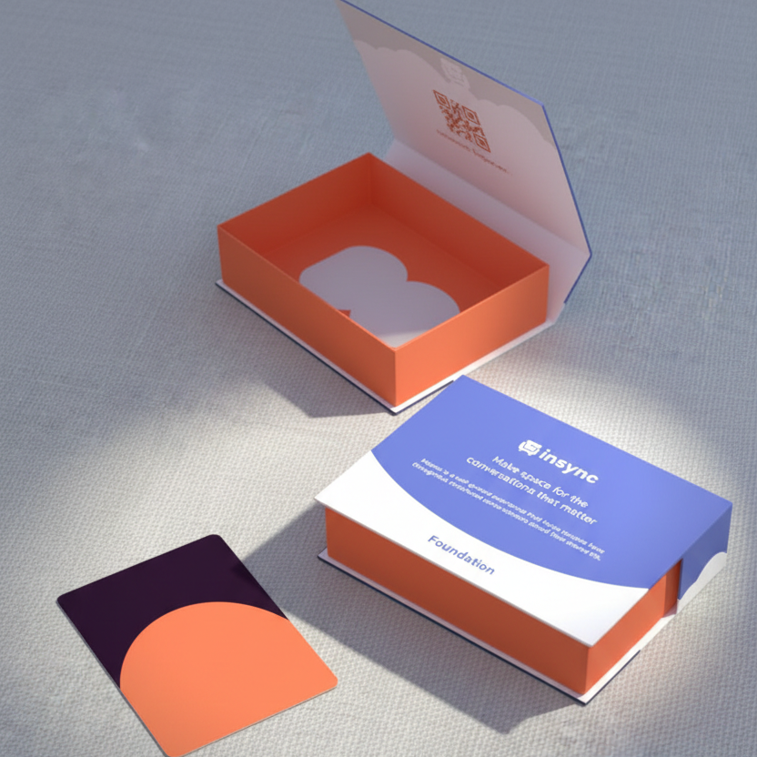 foundations deck example of card box and the card